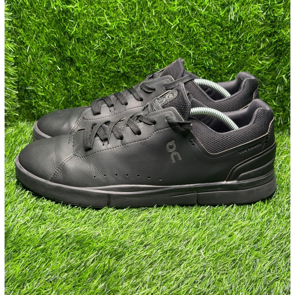 On Running The Roger Advantage Mens 11 Black Sneakers 48.98106 Low Top Shoes
